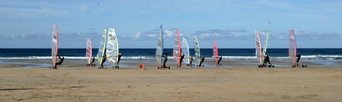 Gwithian Beach Speed Sailing October 2004