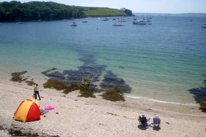 On the Beach at St Mawes