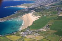 Crantock Beach with West and East Pentire Crantock Beach with West and East Pentire