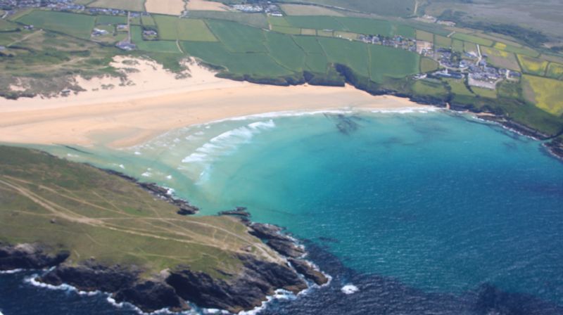 Crantock Beach and West Pentire Crantock Beach and West Pentire