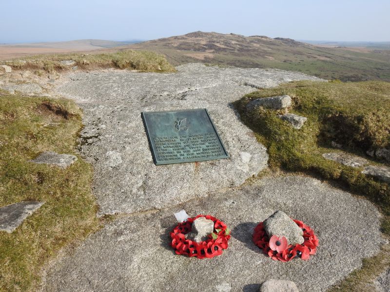 Memorial to 43rd Wessex Division on Rough Tor Memorial to 43rd Wessex Division on Rough Tor