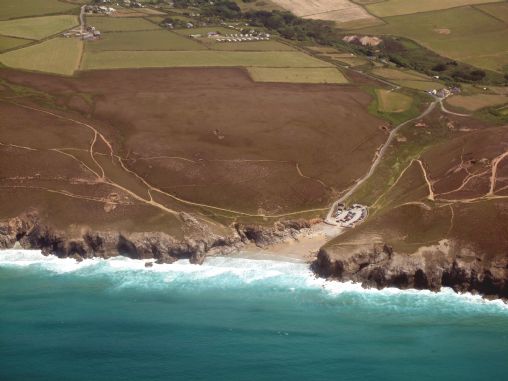 Chapel Porth - Aerial View Chapel Porth - Aerial View