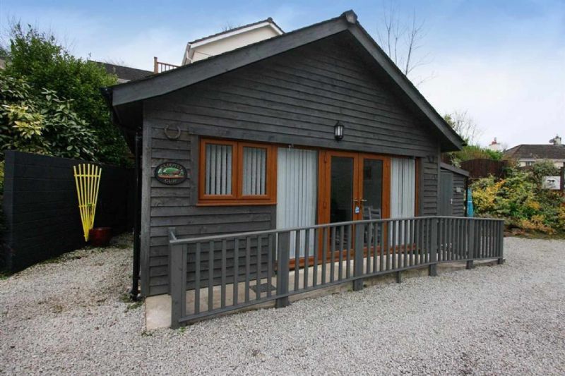 Cosy Detached Timber Clad Lodge near Falmouth Cosy Detached Timber Clad Lodge near Falmouth