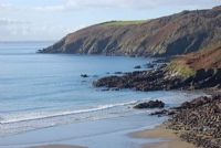 Delightful Barn near Portholland Beach