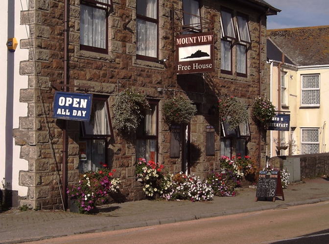 Mount View Hotel, Longrock, Penzance