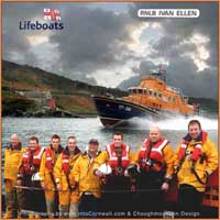 RNLI Lifeboat Crew off Newlyn and Mousehole in Cornwall March 2006 - photography by www.choughmountain.eu