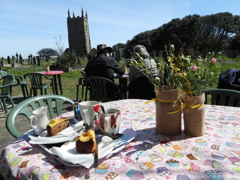 Tea and Cake at Lelant Heritage Centre Cafe Tea and Cake at Lelant Heritage Centre Cafe