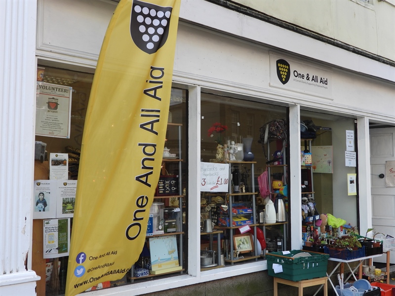 One and All Aid Shop in Penzance One and All Aid Shop in Penzance