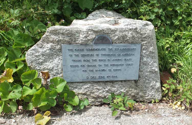 D-Day, 50th anniverary memorial, Tolverne