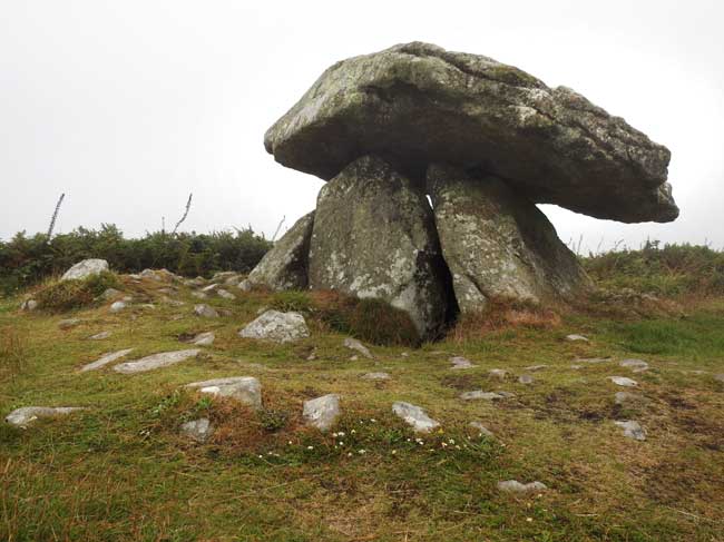 Chun Quoit and Hill Fort, St Just