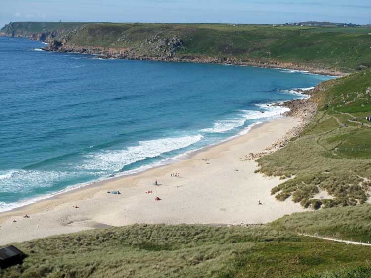 10 Best Surfing Beaches in Cornwall - Sennen Beach