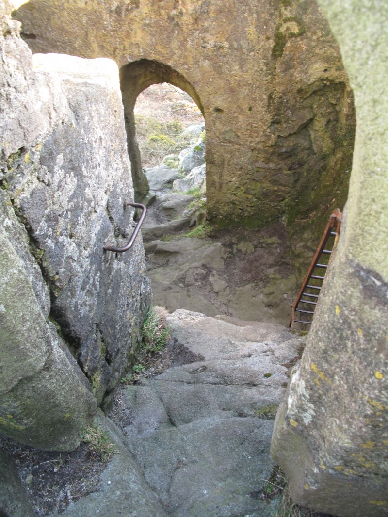 St Michael's Chapel on Roche Rock
