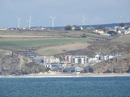 Watergate Bay in Winter