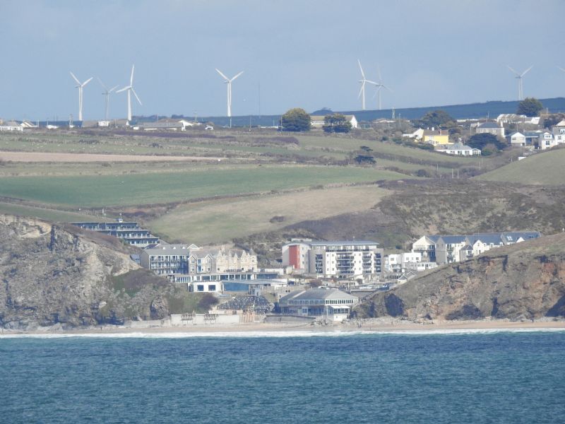 Watergate Bay in Winter