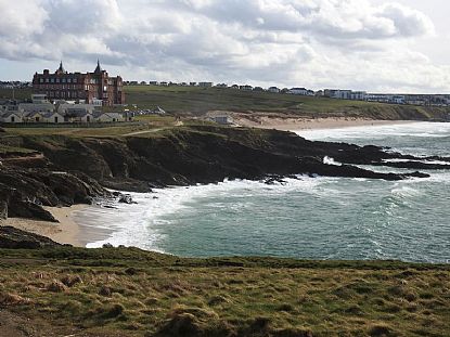 Fistral Beach in Winter