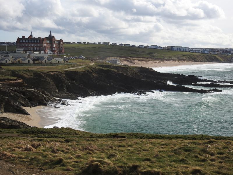 Fistral Beach in Winter