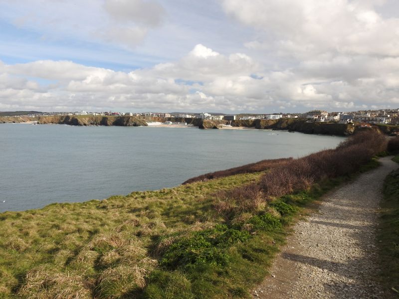 Cornwall Coast Path at Newquay Cornwall Coast Path at Newquay