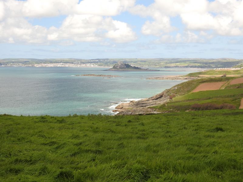 St Michael's Mount and Mount's Bay