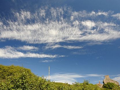 Summer Sky in the Kenidjack Valley