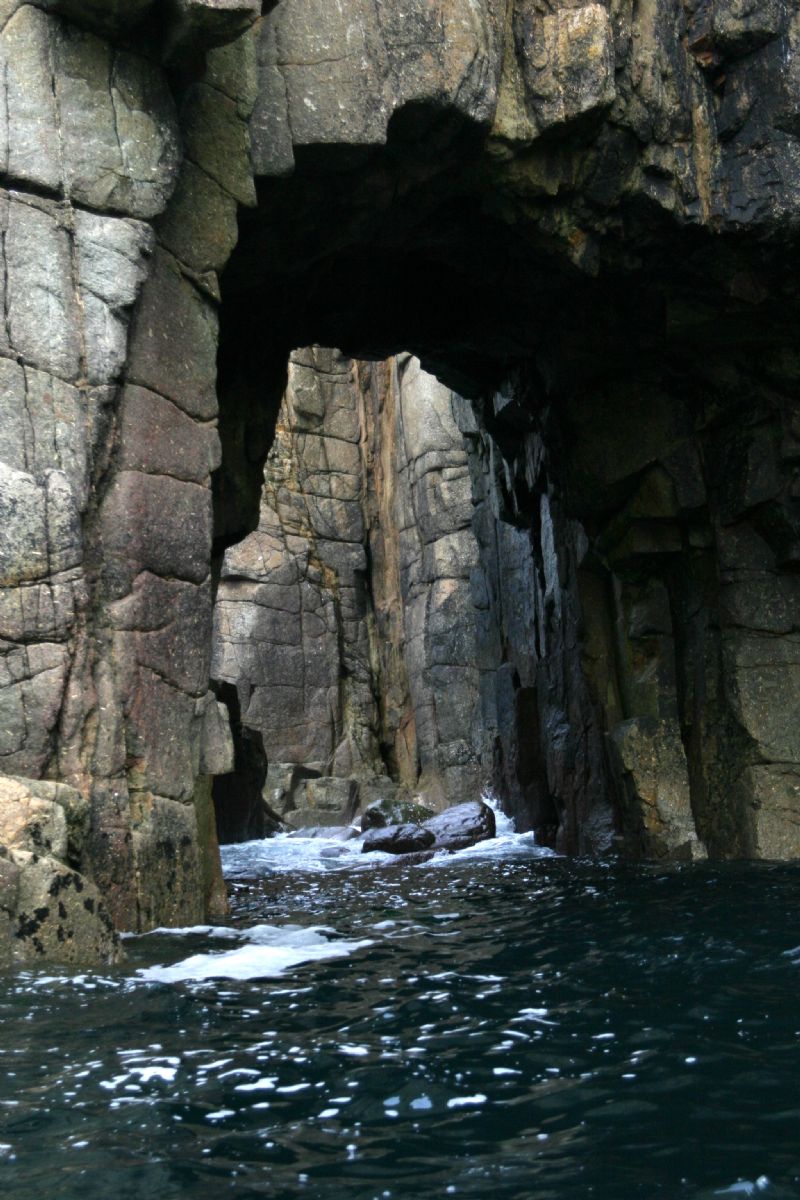 Cliffs from the Sea at Land's End