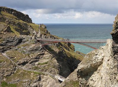Tintagel Castle - Bridges Old and New