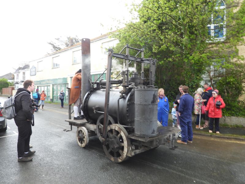 Trevithick Replica Steam Engine