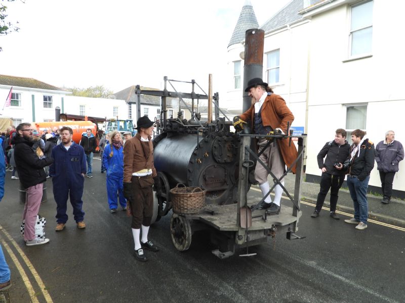 Trevithick Replica Steam Engine