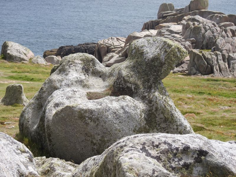 Rock Formation on a walk around St Mary's, Isles of Scilly Rock Formation on a walk around St Mary's, Isles of Scilly