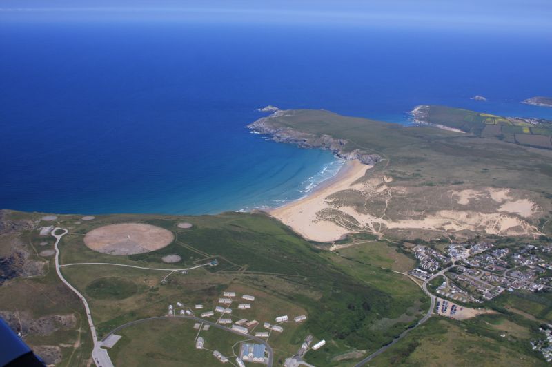 Holywell Bay Beach Holywell Bay Beach