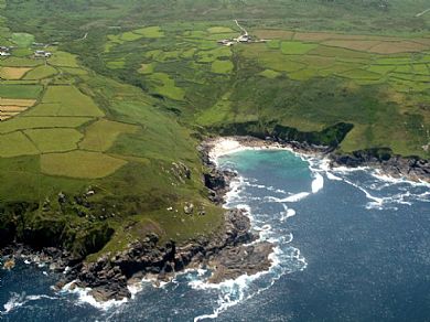 Porthmeor Cove between Gurnard's Head and Bosigran
