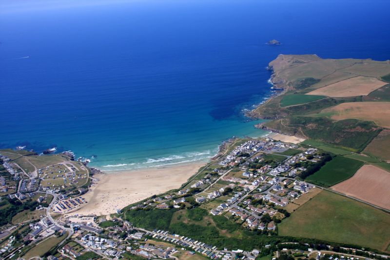 Polzeath Beach, Pentireglaze Haven and Pentire Point Polzeath Beach, Pentireglaze Haven and Pentire Point