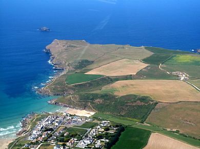 Pentireglaze Haven and Pentire Point