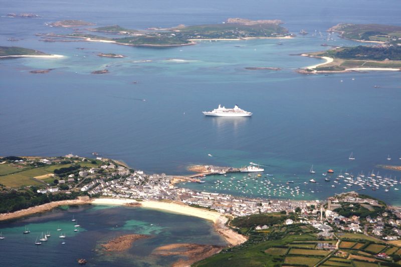 Hugh Town, St Mary's, Isles of Scilly Hugh Town, St Mary's, Isles of Scilly