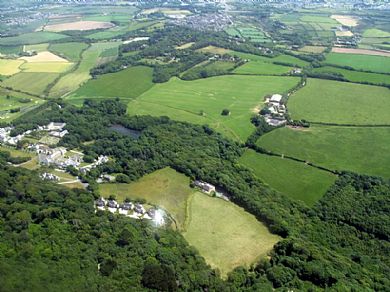Tehidy Country Park - Aerial View