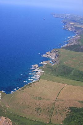 North Cornwall Coastline around Trebarwith Strand