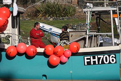 Fishing boat at Cadgwith