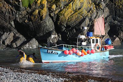 Fishing boat at Cadgwith