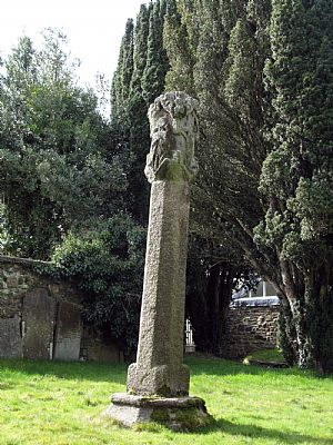 Lantern Head Cross in Callington Churchyard Lantern Head Cross in Callington Churchyard