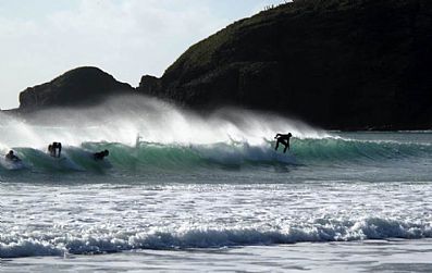 Surfing - Praa Sands February