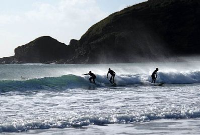 Surfing - Praa Sands February