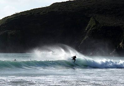 Surfing - Praa Sands February
