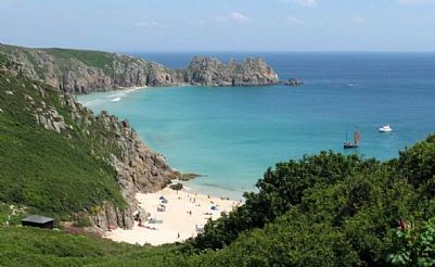 Porthcurno Beach