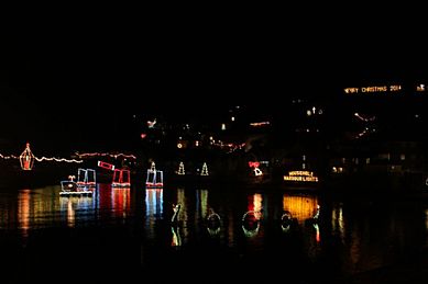 Mousehole Christmas Lights