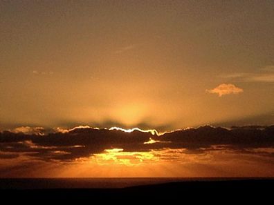 Dramatic Cornish Sunset