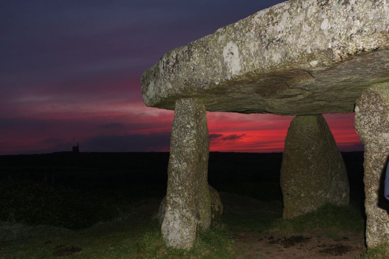 Dawn on the Summer Solstice at Lanyon Quoit, Madron Dawn on the Summer Solstice at Lanyon Quoit, Madron