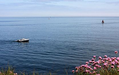 Carrick Roads meets the sea at Falmouth