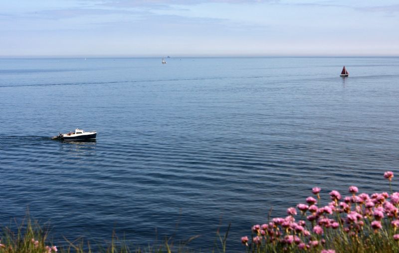 Carrick Roads meets the sea at Falmouth
