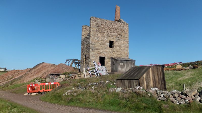 West Wheal Owles being dressed as Wheal Leisure West Wheal Owles being dressed as Wheal Leisure