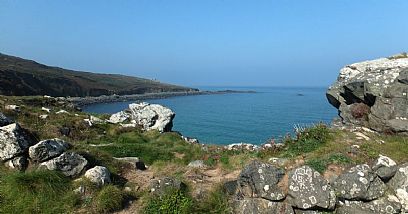 Coastline between Porthmeor Beach and Clodgy Point, St Ives
