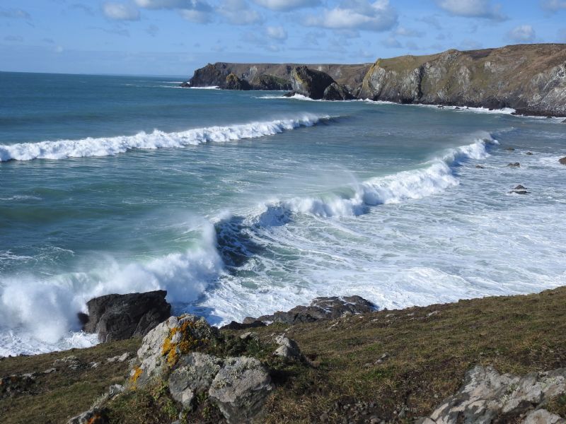 Pentreath Beach in Winter